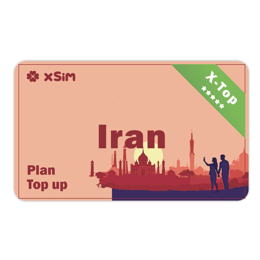 【X-Top】Iran Top Up 1GB/Day for 1-30 days for XSIM